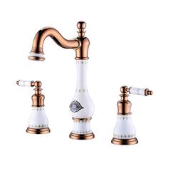 创意欧式台盆龙头冷热全铜洗脸盆洗手池台盆艺术盆水龙头