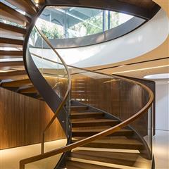 Curved Staircase