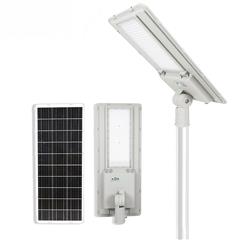 Factory price new design aluminum shell automatic waterproof IP65 100w 180w 240w all in one solar panel led street lights