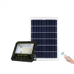 Outdoor Reflective Solar LED Flood Lights with ABS Shell Waterproof 40W-1000W Warm White RGB Emitting IP65 Rated Landscape Use